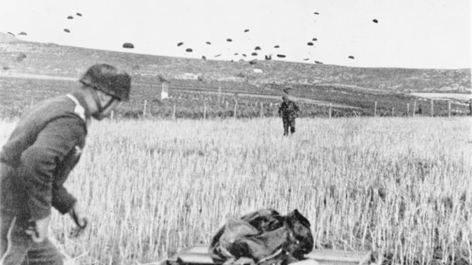 Высадка немецкого десанта на Крит, май 1941
