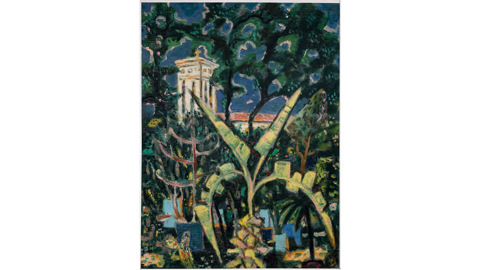 «Без названия (Сад с банановым деревом)», 1947