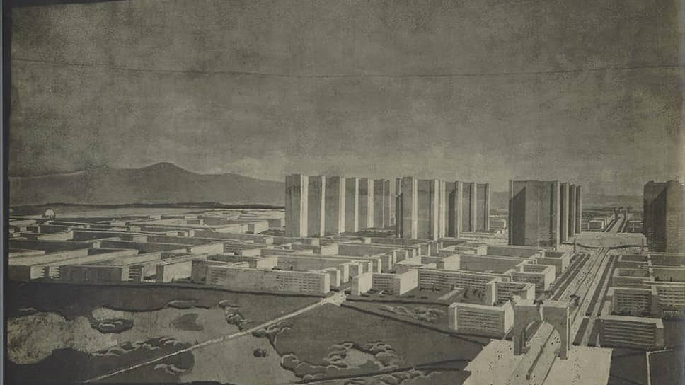 «Современный город на три миллиона жителей», 1922