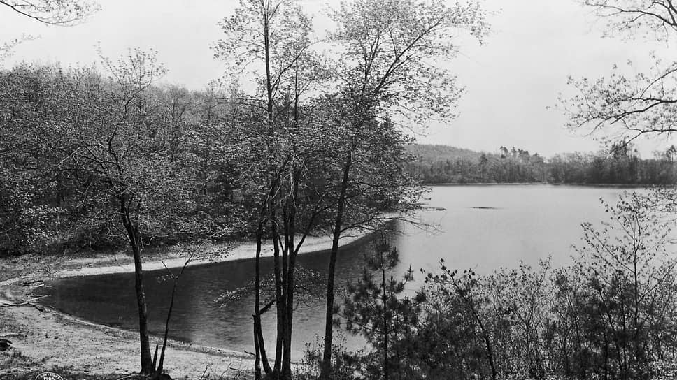 Уолденский пруд, 1900
