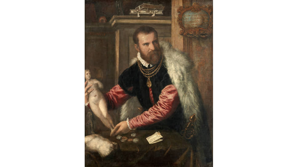 Тициан. «Портрет Якопо Страда»,  1566–1567
