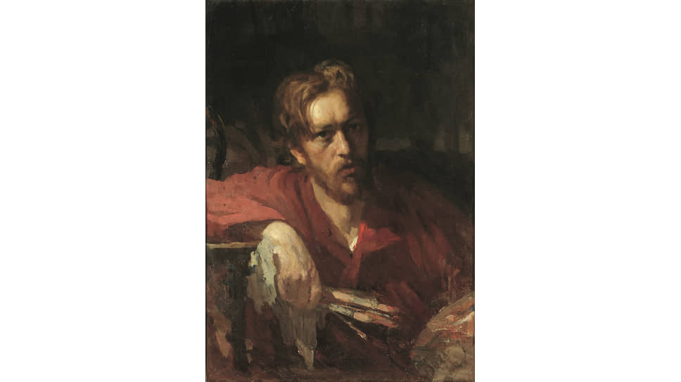Александр Савинов. «Автопортрет», 1902
