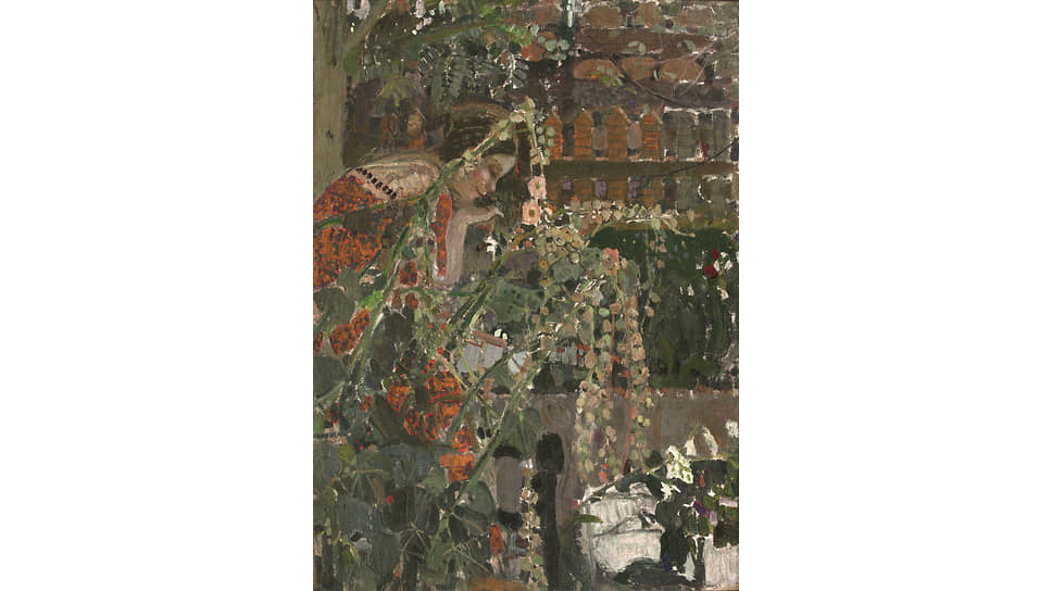 Александр Савинов. «В саду», 1906
