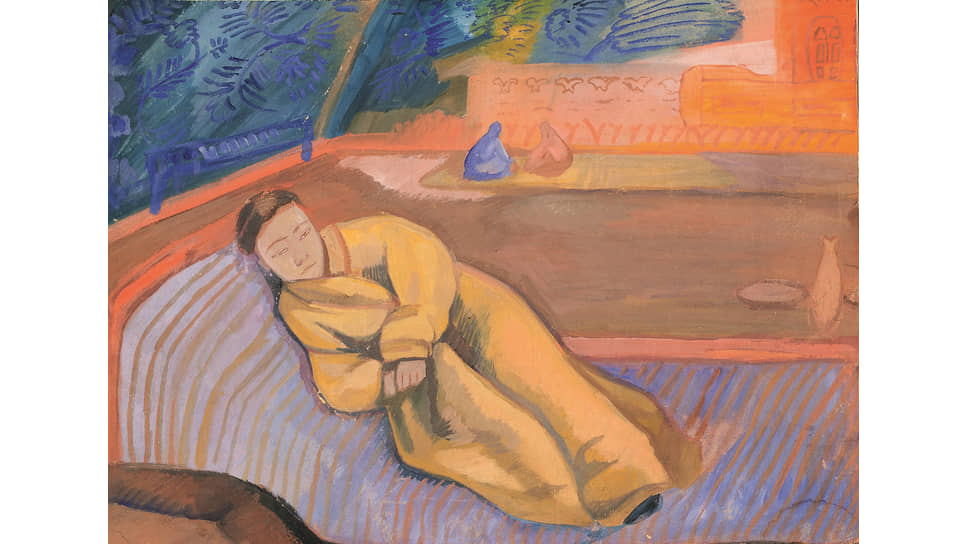 Павел Кузнецов. «Спящий мальчик», 1911
