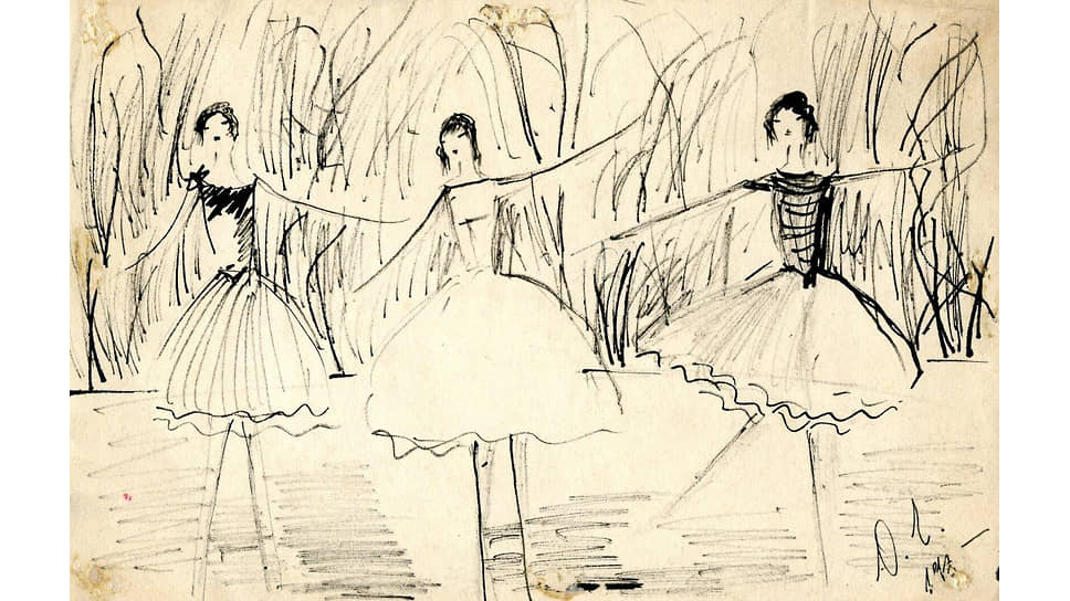 «Танцующие девочки», 1935