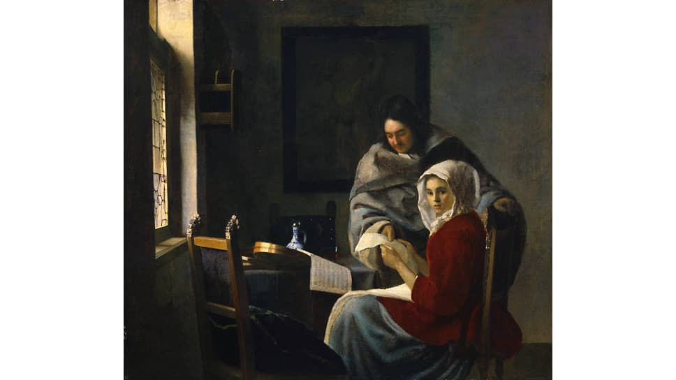 Ян Вермеер. «Прерванный урок музыки», 1659–1661