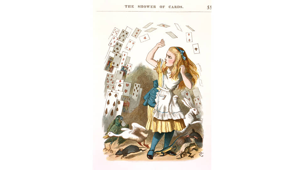 Иллюстрация Джона Тенниела к «Приключениям Алисы в Стране чудес», 1890
