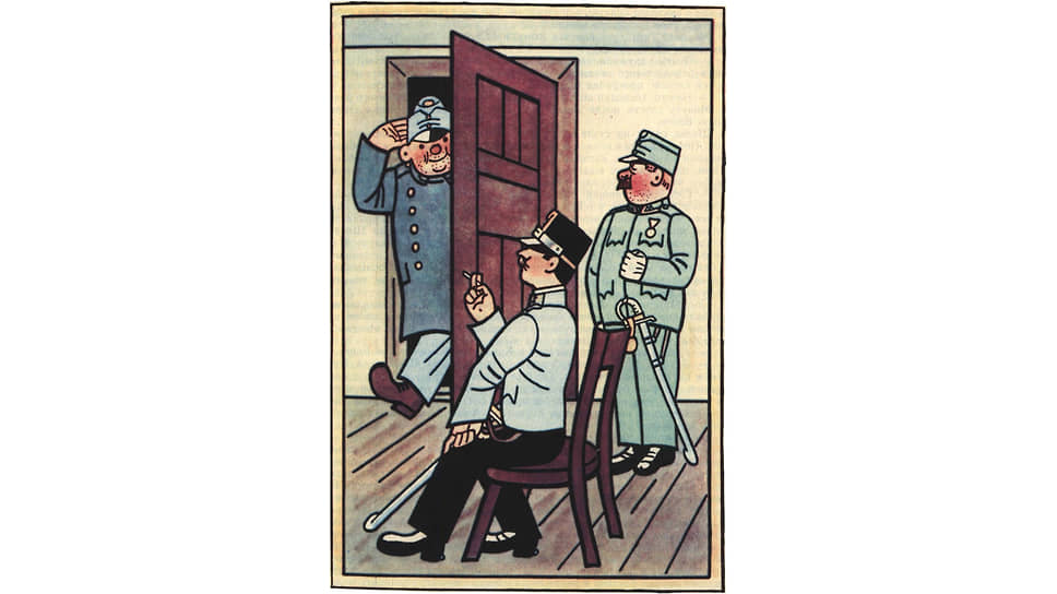 Йозеф Лада. Иллюстрация к роману «Похождения бравого солдата Швейка во время мировой войны», 1924 
