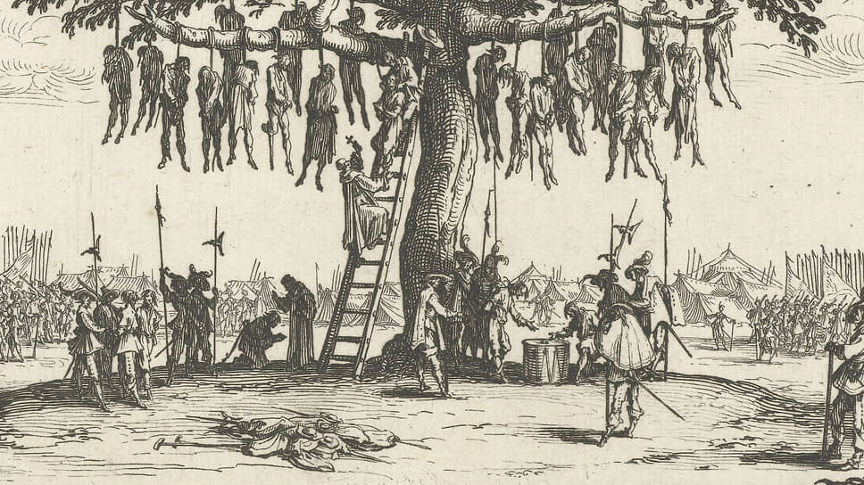 Жак Калло. «Бедствия войны», 1633