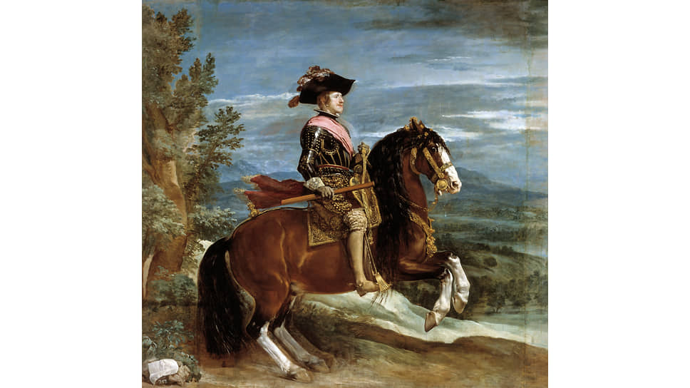 Диего Веласкес. «Конный портрет Филиппа IV», 1634–1635