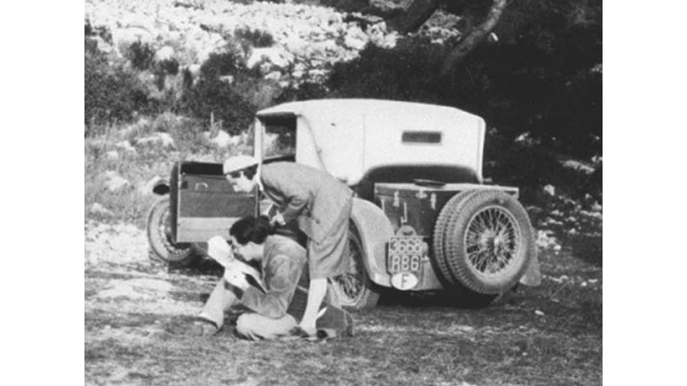 Олдос Хаксли с женой, 1930-е