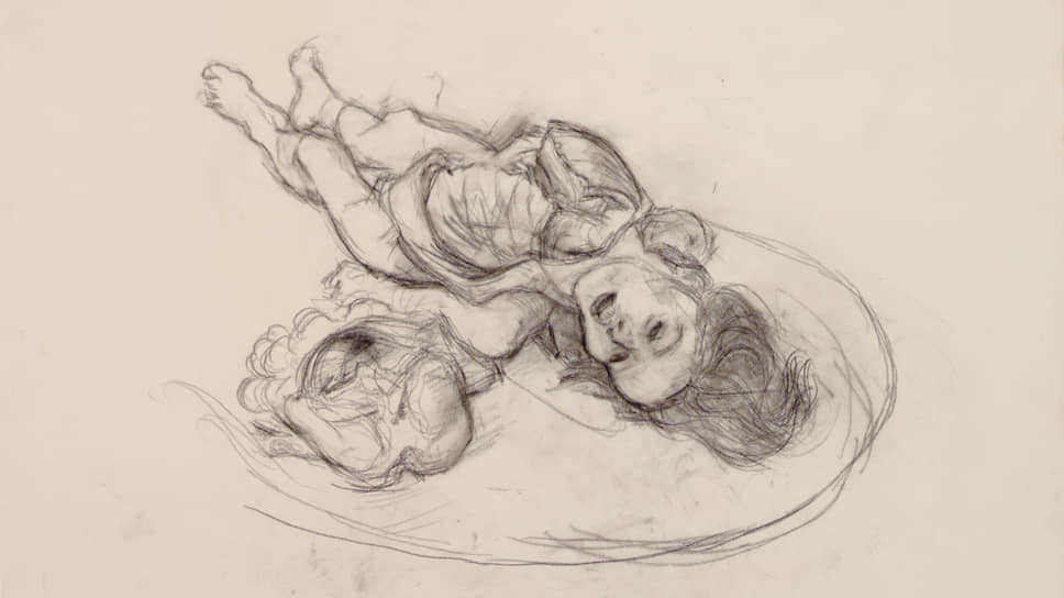 Герберт Бёкль. Рисунок из «Анатомического альбома»,
около 1930