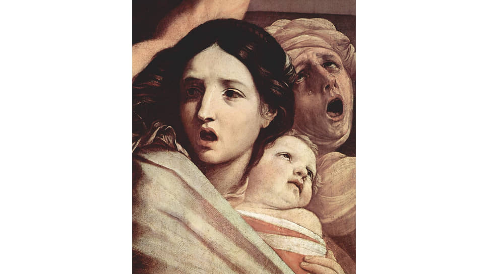 Гвидо Рени. «Избиение младенцев» (фрагмент), 1611
