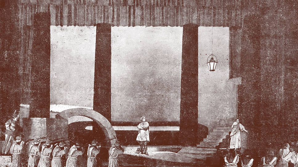 Опера «В борьбе за коммуну» в Ленинградском Малом оперном
театре, 1924