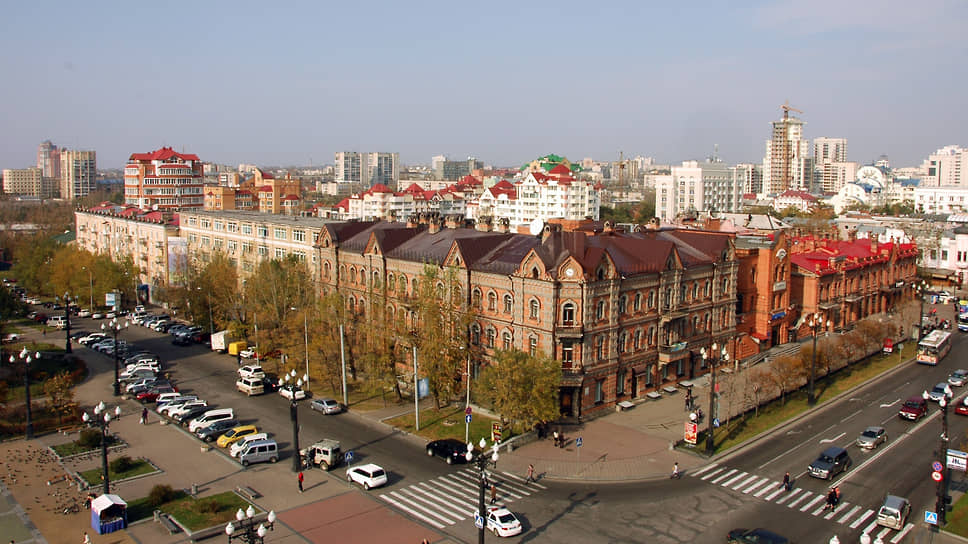 Улица Муравьева-Амурского. Хабаровск, 2013