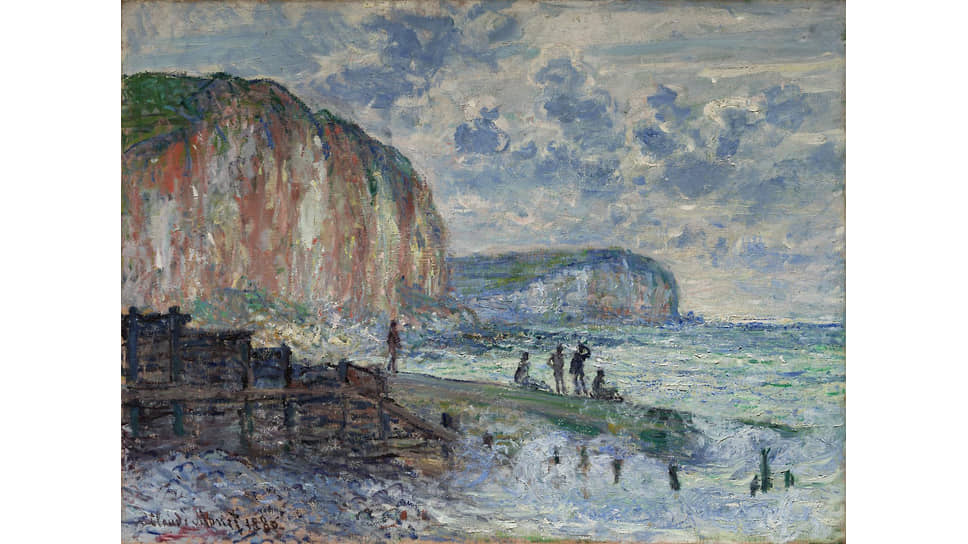 Клод Моне. «Скалы Ле-Петит-Даль», 1880