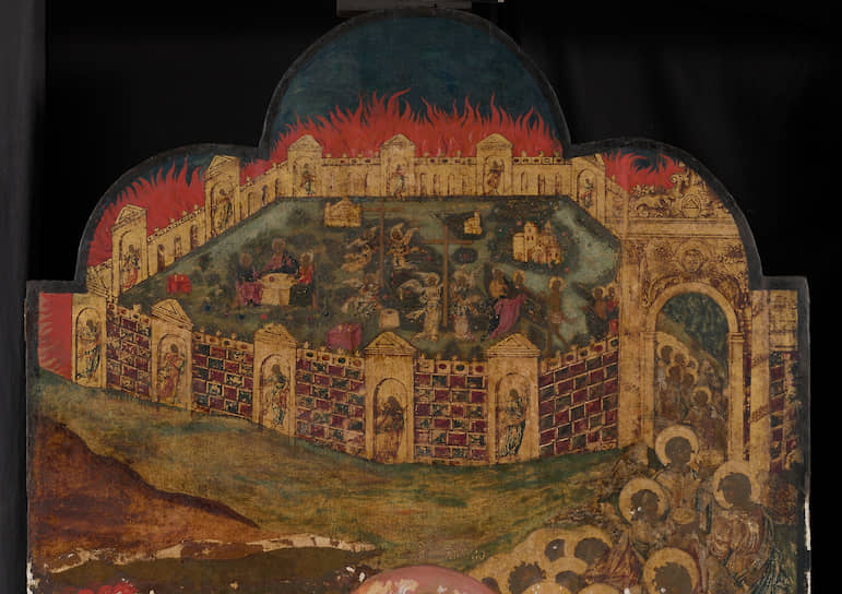 «Воскресение – Сошествие во ад», конец XVII века