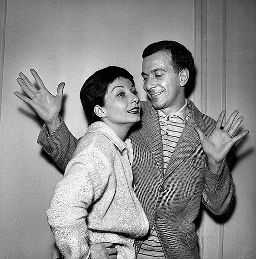 Ролан Пети и Зизи Жанмер. 1956