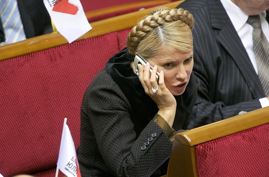 Бывший премьер Украины Юлия Тимошенко в Верховной раде. &lt;B>2006 год&lt;/B>