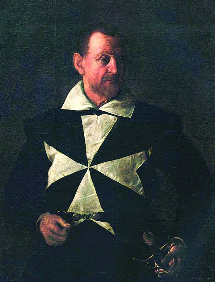 Караваджо. &quot;Портрет кавалера Мальтийского ордена&quot;, 1608 год 