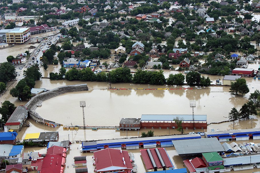 Последствия наводнения в Крымске. 7-10 июля