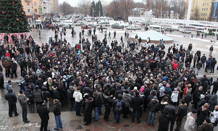 На пути в Рязань (на фото) и другие областные центры любое движение за честные выборы заметно редеет 