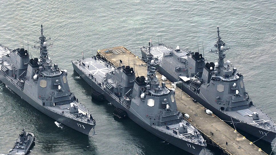 Японский флот по своей совокупной мощи считается вторым в мире, уступая только ВМС США