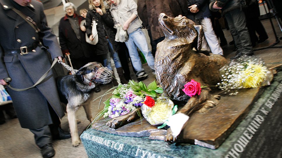 В будущей Москве останется по меньшей мере одна бездомная собака — в вестибюле станции метро &quot;Менделеевская&quot;