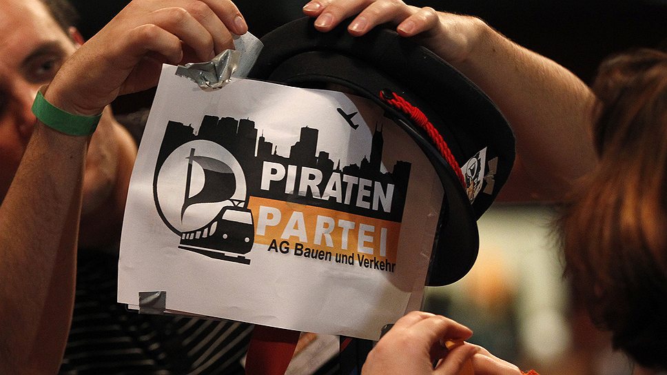 Пиратская партия Германии хочет разбавить собой традиционные партии Бундестага