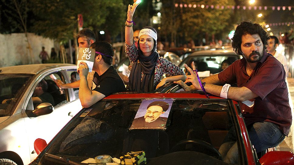 Жители Тегерана обрадовались не столько победе Хасана Роухани, сколько долгожданному уходу президента Махмуда Ахмадинежада
