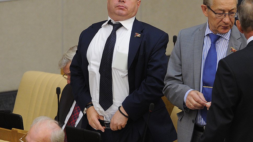 Депутат Сергей Гаврилов. Москва, 2013 год 

