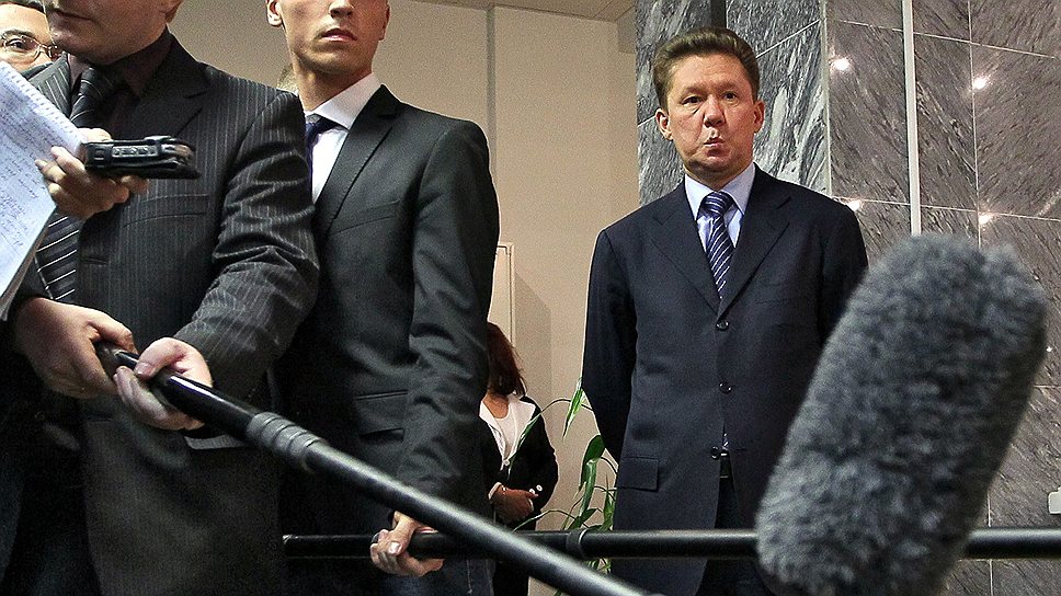Председатель правления «Газпрома» Алексей Миллер. Новый Уренгой, 2010 год