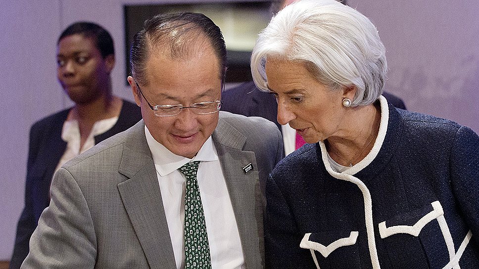 Главам Всемирного банка и МВФ Джиму Ен Киму и Кристин Лагард есть что вспомнить о былой славе и величии  