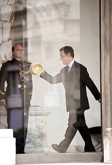 Президент Франции Никола Саркози. Париж, 2007 год 
