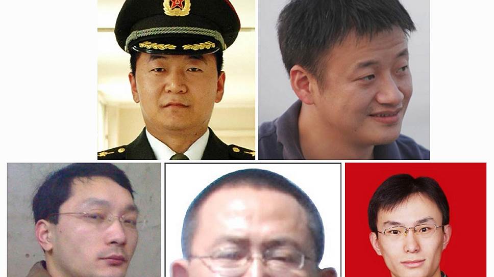 Пятерым китайским военным грозит в случае поимки провести в американской тюрьме больше ста лет 
