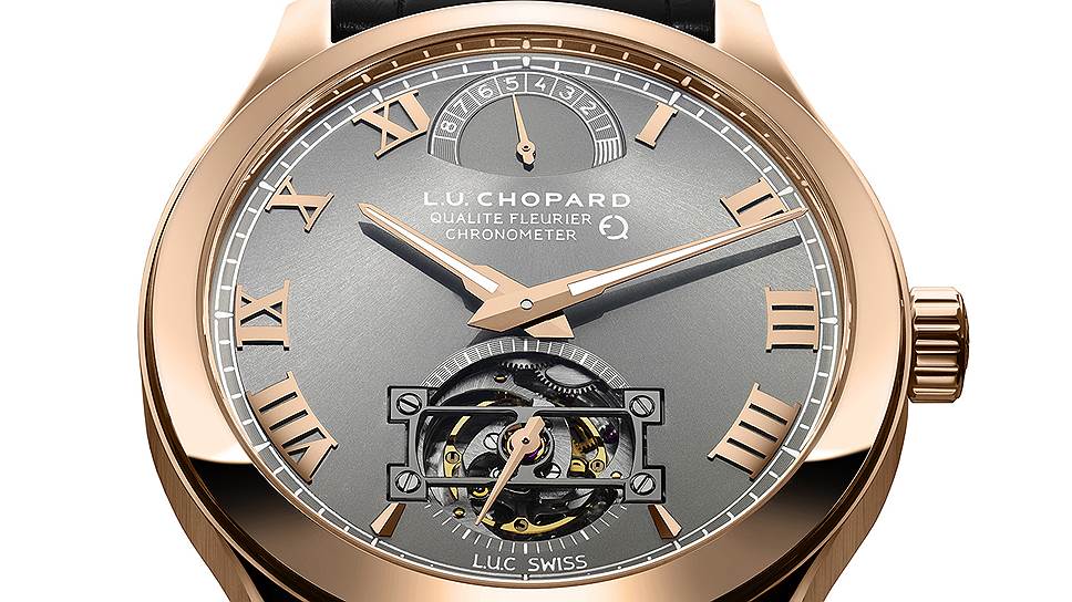 Часы Chopard L.U.C Tourbillon QF Fairmined тоже поучаствуют в автопробеге по улицам Москвы 
