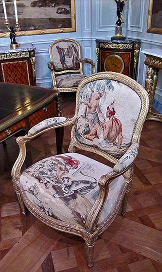 Кресло a la reine из гарнитура &quot;Четыре стороны света&quot; 1770-1775 годов