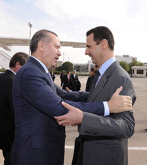 Президент Сирии Башар Асад из друга Эрдогана превратился в его политического противника 
