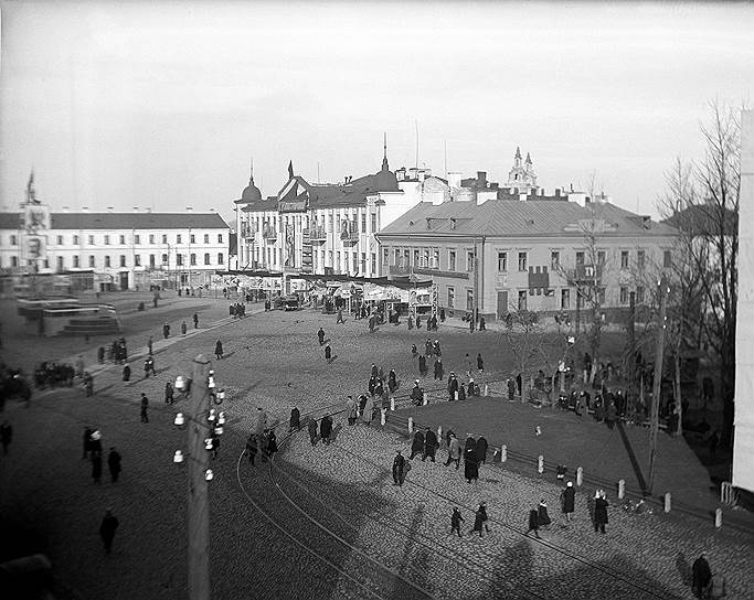 Центральная площадь Минска называлась площадью Свободы (на фото, 1932 год), но с 1922 года союзный центр не оставил Белоруссии даже тени самостоятельности 