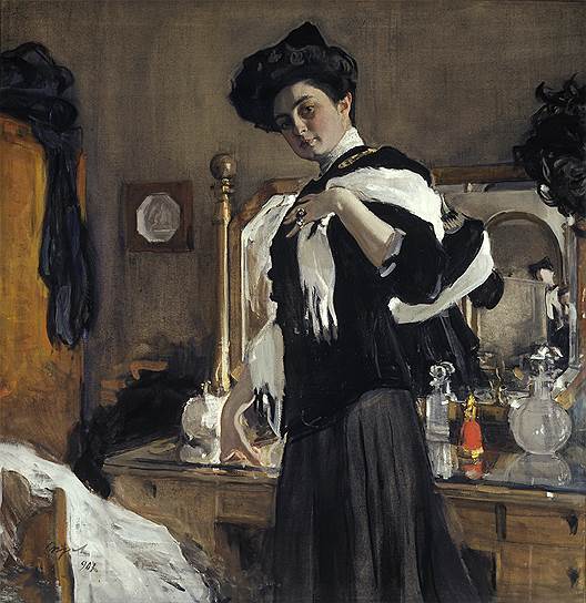 Портрет Генриетты Леопольдовны Гиршман (1907) 

