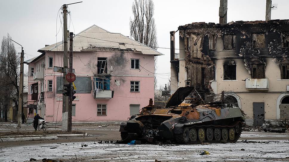 В конце января-феврале вспыхнули ожесточенные столкновения в районе Дебальцево Донецкой области 
