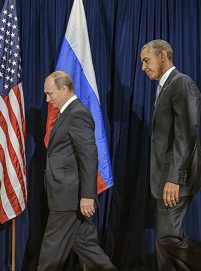 Президенты России и США Владимир Путин и Барак Обама оба хотят бороться с террористами в Сирии, но каждый — своими методами