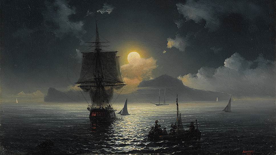 &quot;Лунная ночь на Капри&quot;, 1841