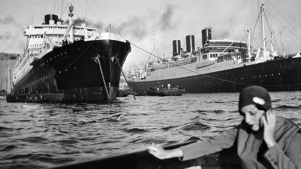 &quot;Проведенной работой мне удалось снять его с английского парохода&quot; (на фото — порт Марселя, 1930-е годы) 
