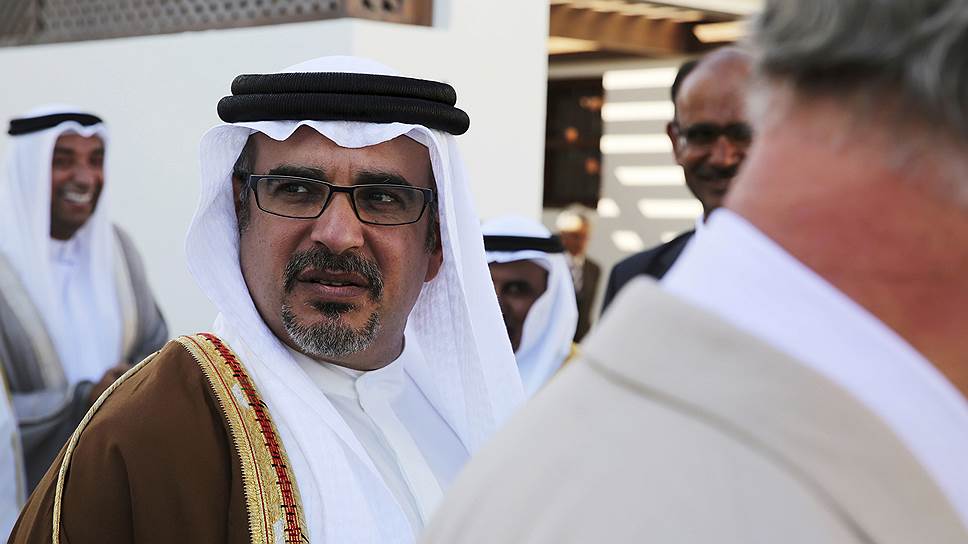Премьер-министр Бахрейна принц Халифа ибн Салман аль-Халифа на саммите ССАГПЗ в Манаме