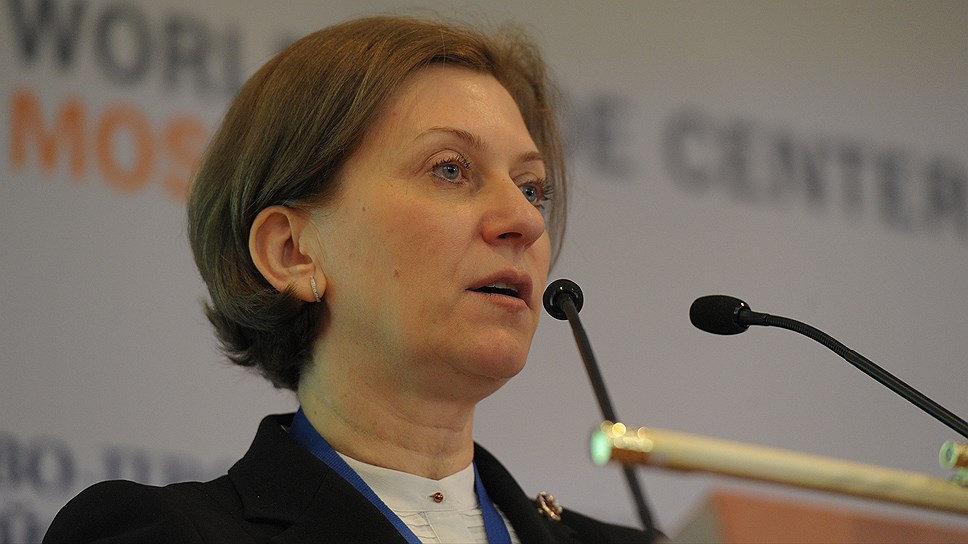 Руководитель Федеральной службы по надзору в сфере защиты прав потребителей и благополучия человека Анна Попова 