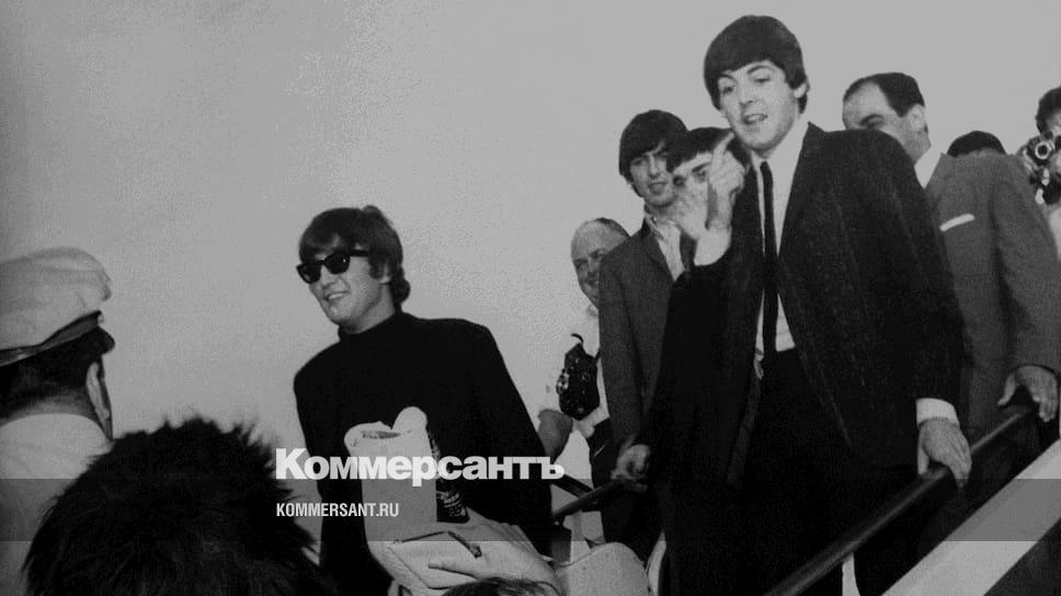 Beatles фото на пешеходном переходе