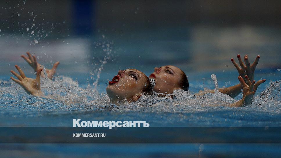 Дарья Коробова синхронное плавание