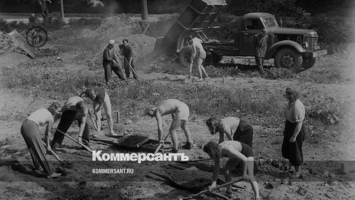 История движения студенческих строительных отрядов в фотографиях