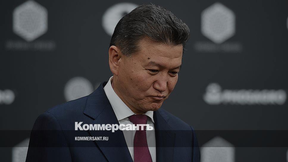 Кирсана Илюмжинова ограничили в выдвижении – Спорт – Коммерсантъ